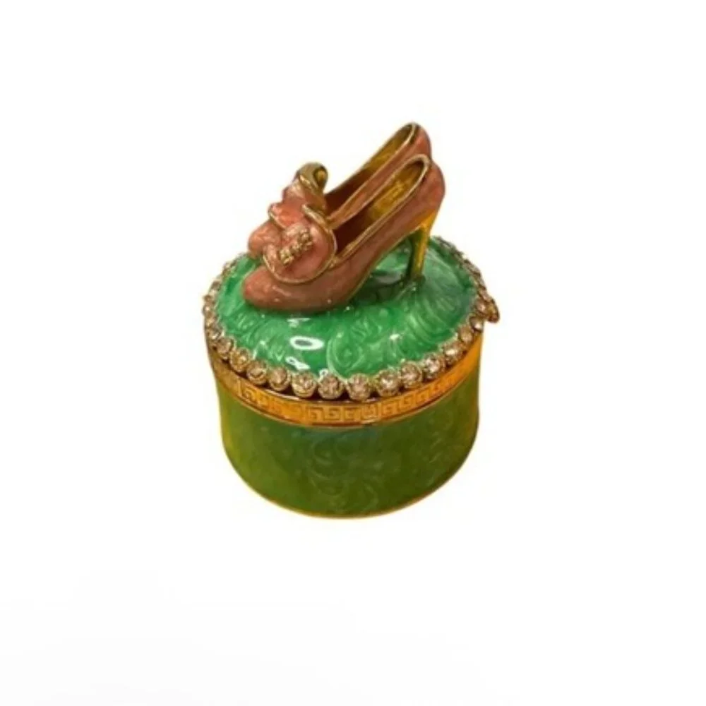 High Heel Tchotchke Trinket Box NIB